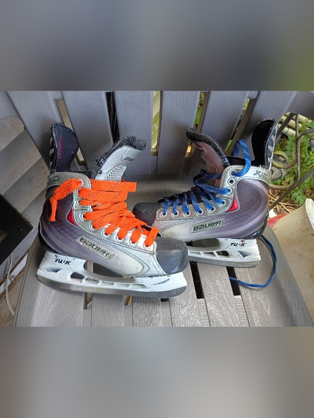 Bauer 4.5 D Player Ice Hockey Skates Vapor X50 Hydra Tuuk Lightspeed